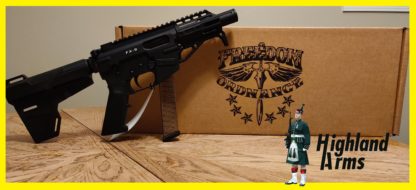 Freedom Ordnance FX-9 AR-9 Pistol - 9mm, 4.5", 33+1, Takes Glock Mags