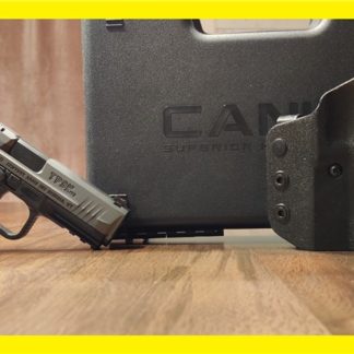 Canik TP9SF Elite 9mm Tungsten Cerakote 10+1 w/ Holster Warren Sights