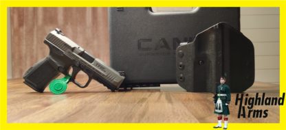 Canik TP9SF Elite 9mm Tungsten Cerakote 10+1 w/ Holster Warren Sights