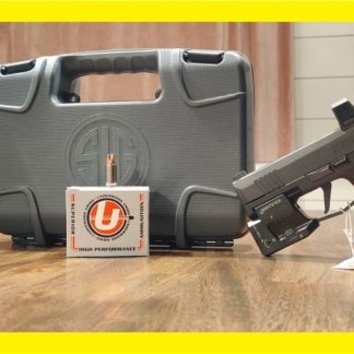 Sig Sauer P365X w/ 3 Mags, Romeo Zero, Torch Green Laser, 20rd Defense Ammo